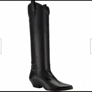 Tamara Mellon Legend 35 black boots size 37.5